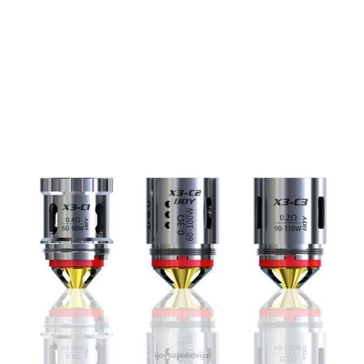 iJOY Vape Shop - iJOY Captain x3 rezerves spoles (3 iepakojumā) LL682110
