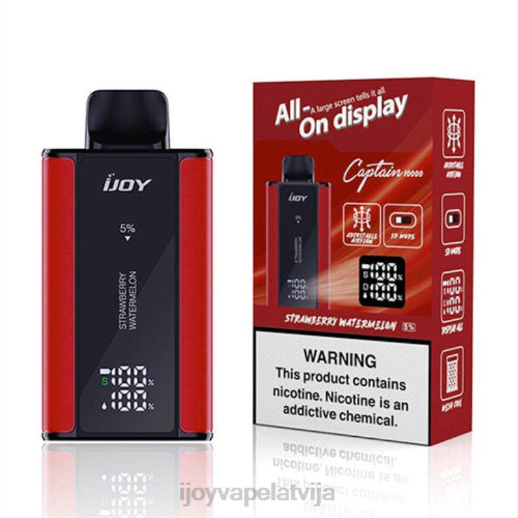 iJOY Bar Review - iJOY Bar Captain vienreizējās lietošanas LL68297 zemeņu arbūzs