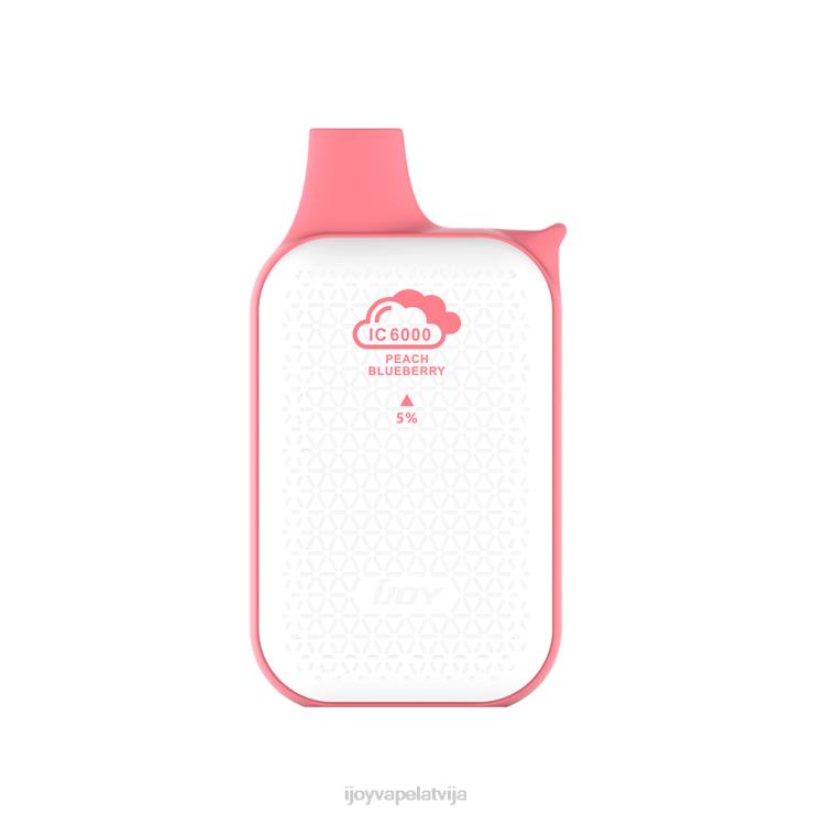 Order iJOY Vape - iJOY Bar IC6000 vienreizējās lietošanas LL682208 persiku melleņu