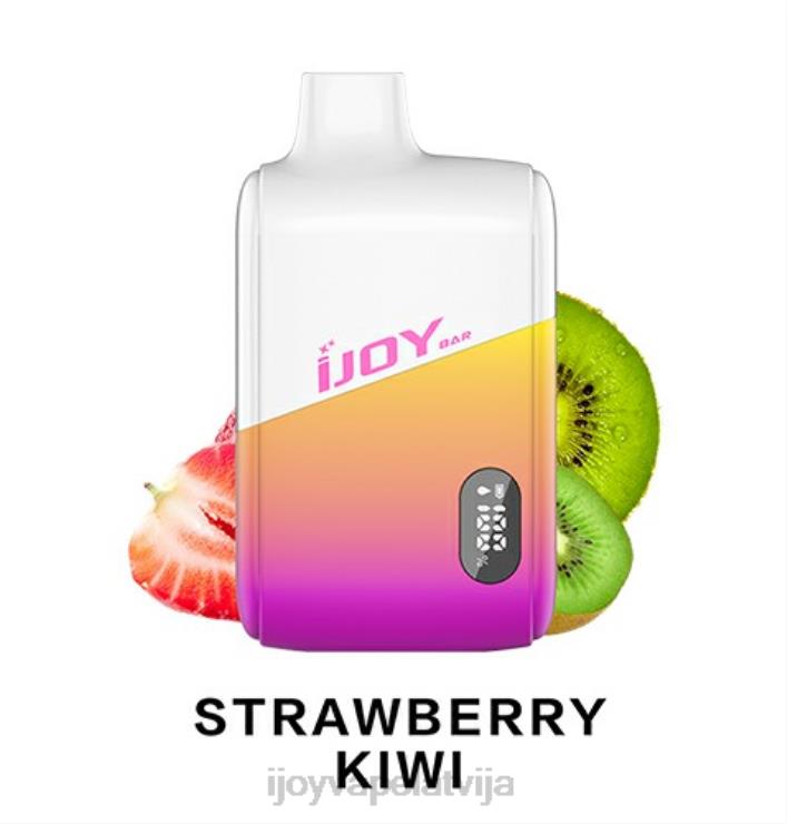 iJOY Vape Flavors - iJOY Bar IC8000 vienreizējās lietošanas LL682193 zemeņu kivi