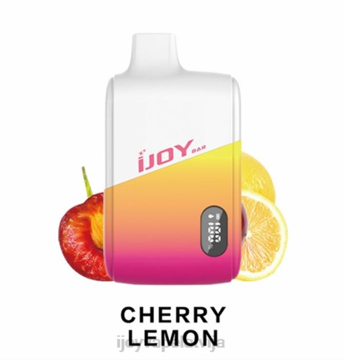 iJOY Vape Riga - iJOY Bar IC8000 vienreizējās lietošanas LL682182 ķiršu citrons