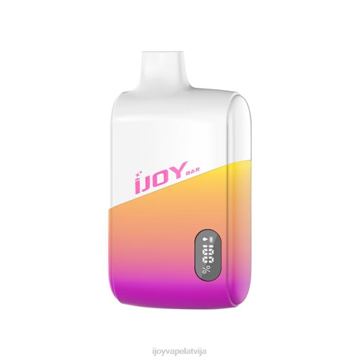 iJOY Vape Riga - iJOY Bar IC8000 vienreizējās lietošanas LL682192 pomelo pērļu vīnogas