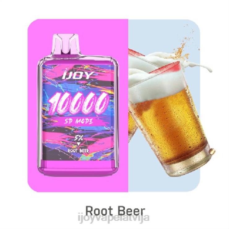iJOY Vape Latvija - iJOY Bar SD10000 vienreizējās lietošanas LL682171 sakņu alus
