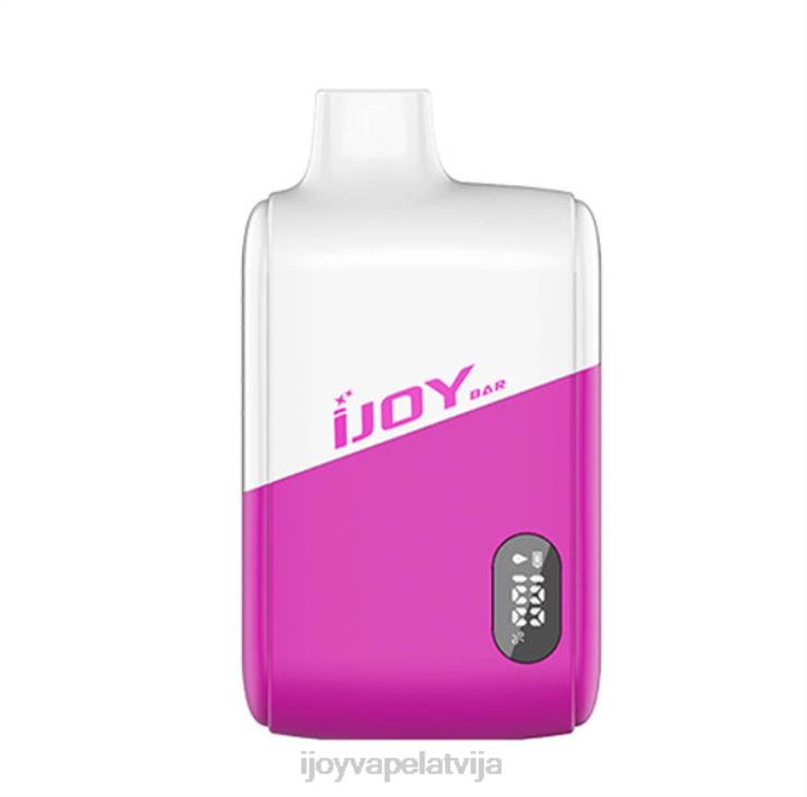 iJOY Vape Flavors - iJOY Bar Smart Vape 8000 uzpūtienu LL68223 trīskāršā oga