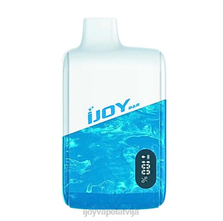 iJOY Vape Review - iJOY Bar Smart Vape 8000 uzpūtienu LL68225 tropu varavīksnes sprādziens
