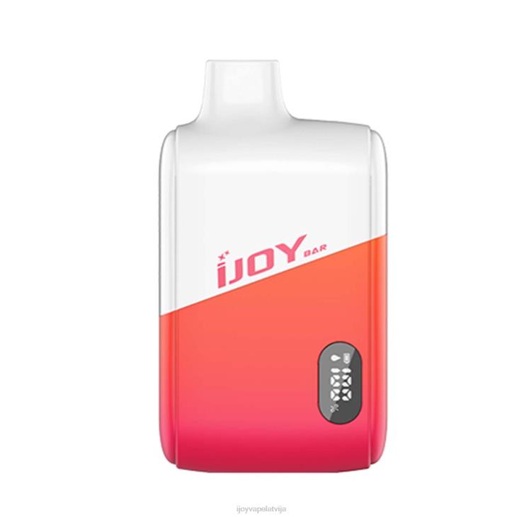 iJOY Vape Review - iJOY Bar Smart Vape 8000 uzpūtienu LL68225 tropu varavīksnes sprādziens