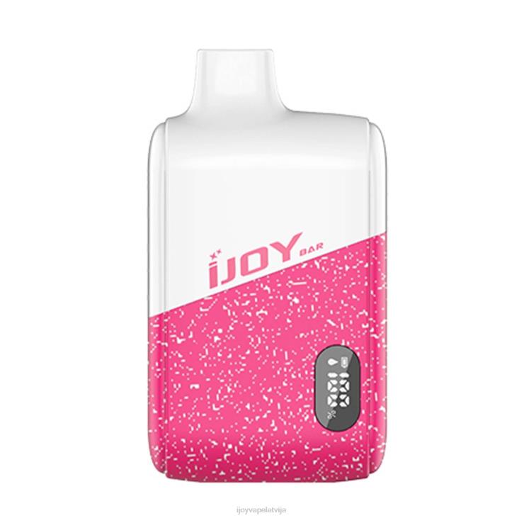 iJOY Vape Riga - iJOY Bar Smart Vape 8000 uzpūtienu LL68222 zemeņu mango