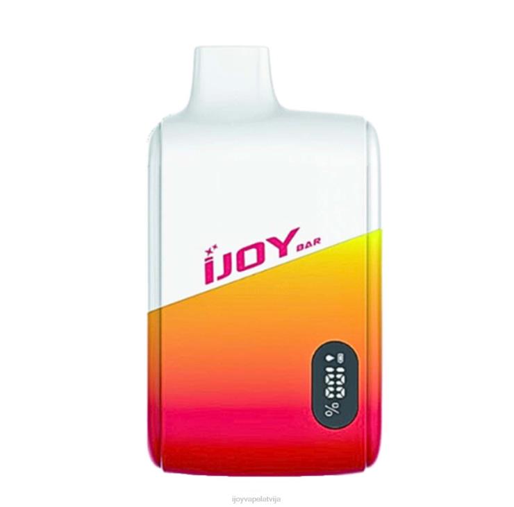 iJOY Vape Riga - iJOY Bar Smart Vape 8000 uzpūtienu LL68222 zemeņu mango