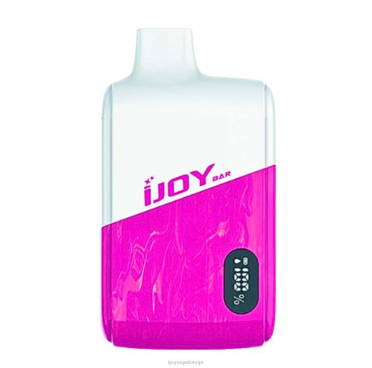 iJOY Vape Riga - iJOY Bar Smart Vape 8000 uzpūtienu LL68222 zemeņu mango