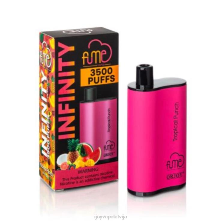 Order iJOY Vape - iJOY Fume Infinity vienreizējās lietošanas 3500 uzpūtienu | 12 ml LL682108 tropiskais perforators
