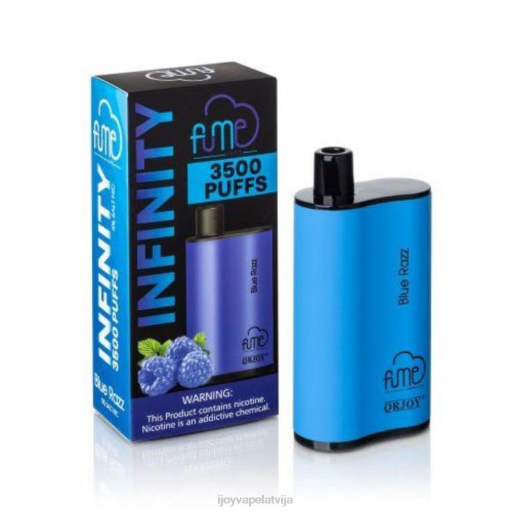 Order iJOY Vape - iJOY Fume Infinity vienreizējās lietošanas 3500 uzpūtienu | 12 ml LL68268 zils razz