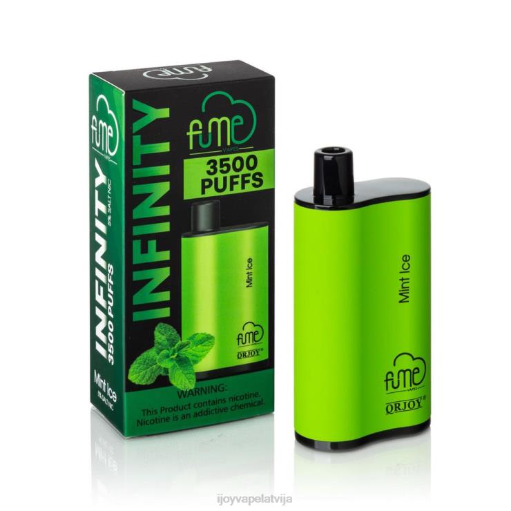 iJOY Vape Flavors - iJOY Fume Infinity vienreizējās lietošanas 3500 uzpūtienu | 12 ml LL682103 piparmētru ledus