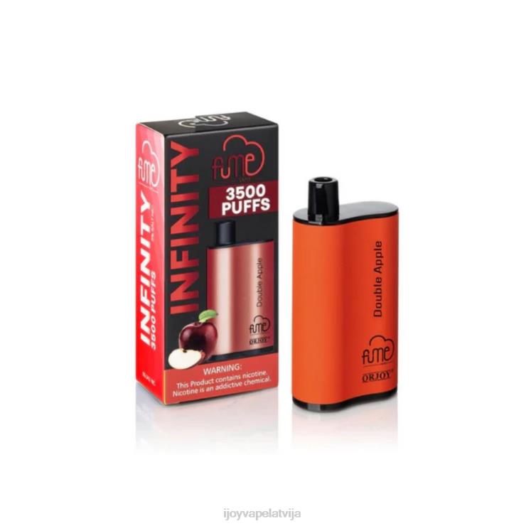 iJOY Vape Latvija - iJOY Fume Infinity vienreizējās lietošanas 3500 uzpūtienu | 12 ml LL682101 dubultais ābols