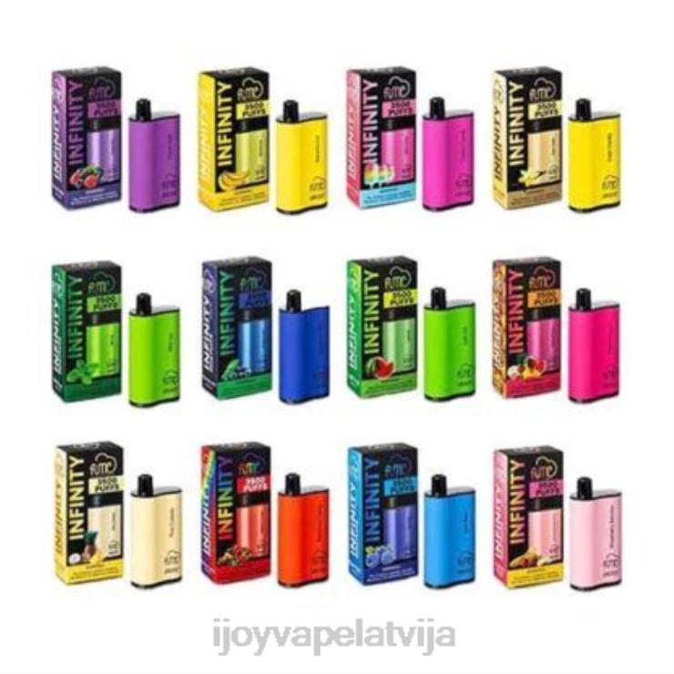 iJOY Vape Shop - iJOY Fume Infinity vienreizējās lietošanas 3500 uzpūtienu | 12 ml LL682100 melleņu piparmētra