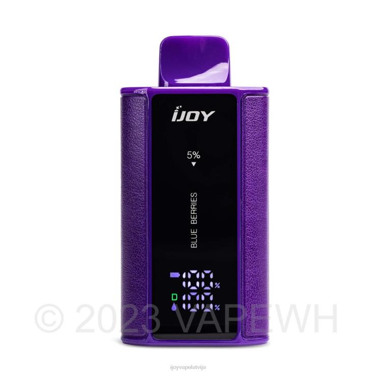 iJOY Vape Riga - iJOY Captain 10000 vape LL68232 zilo aveņu ledus