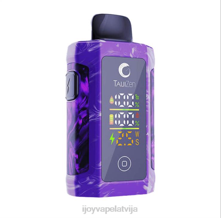 iJOY Vape Flavors - iJOY TaijiZen Judo 24000 vienreizējās lietošanas vape LL68263 skābās zemeņu vīnogas