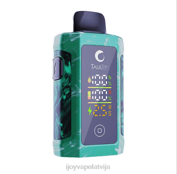 iJOY Vape Review - iJOY TaijiZen Judo 24000 vienreizējās lietošanas vape LL68255 zilo aveņu ledus